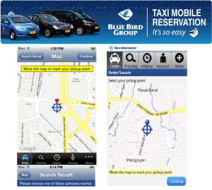 taxi mobile reservation