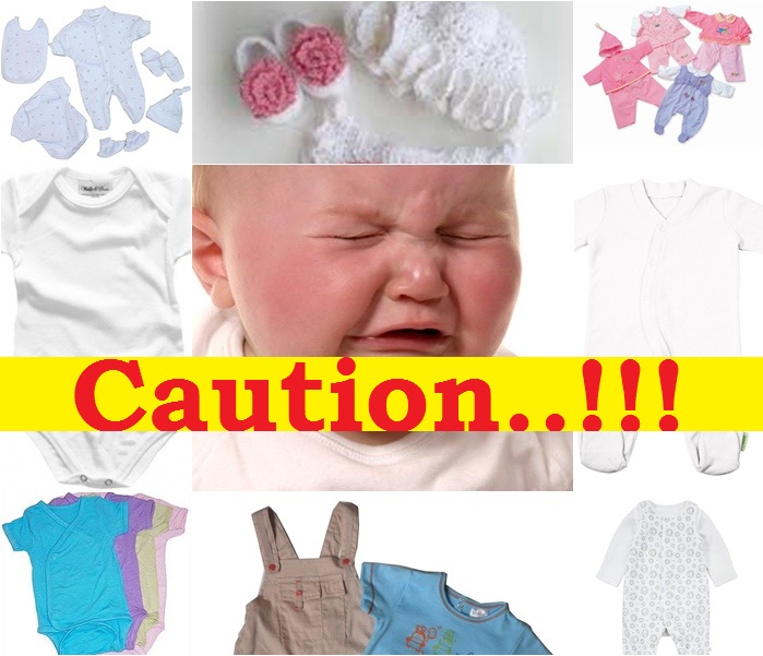 Bahaya yang Terdapat pada Baju Bayi