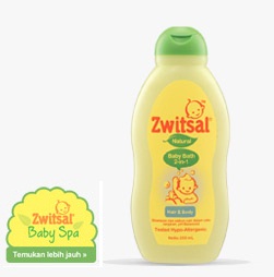 Zwitsal Natural Baby 2in1 Hair and body